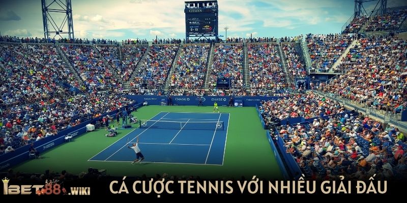 Cá cược tennis với nhiều giải đấu hấp dẫn tại IBET88