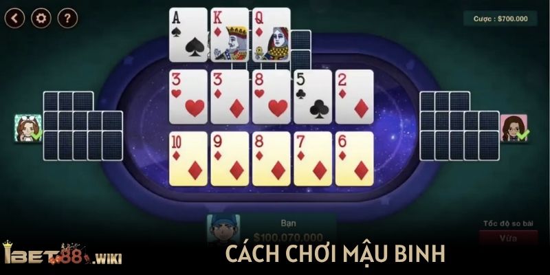 Cách chơi bài Mậu Binh