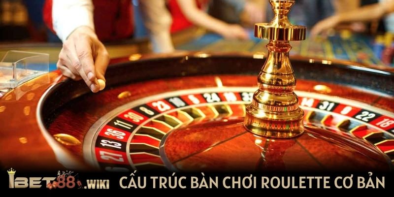 Cấu trúc bàn chơi roulette cơ bản