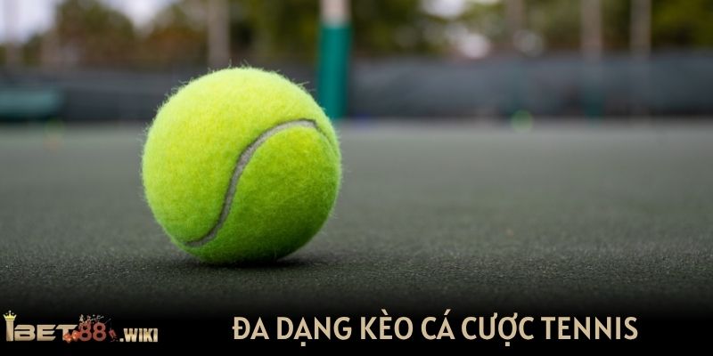 Đa dạng kèo cá cược tennis trả thưởng cao tại IBET88