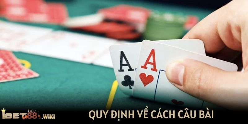 Quy định về cách câu bài