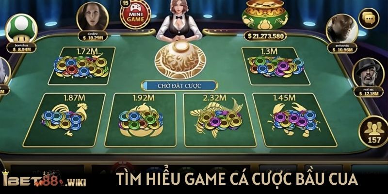 Tìm hiểu game cá cược bầu cua