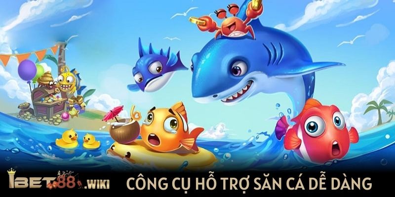 Công cụ hỗ trợ săn cá dễ kiếm thưởng lớn