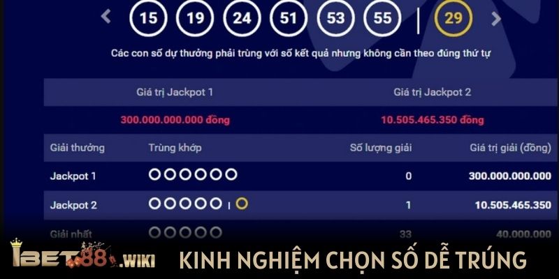 Kinh nghiệm chọn số dễ trúng