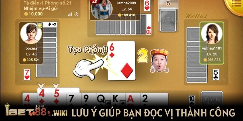 Lưu ý giúp bạn đọc vị thành công