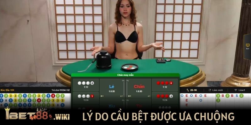 Lý do khiến cách xóc đĩa bệt được ưa chuộng