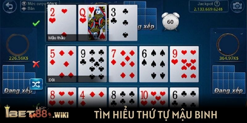 Tìm hiểu thứ tự Mậu Binh